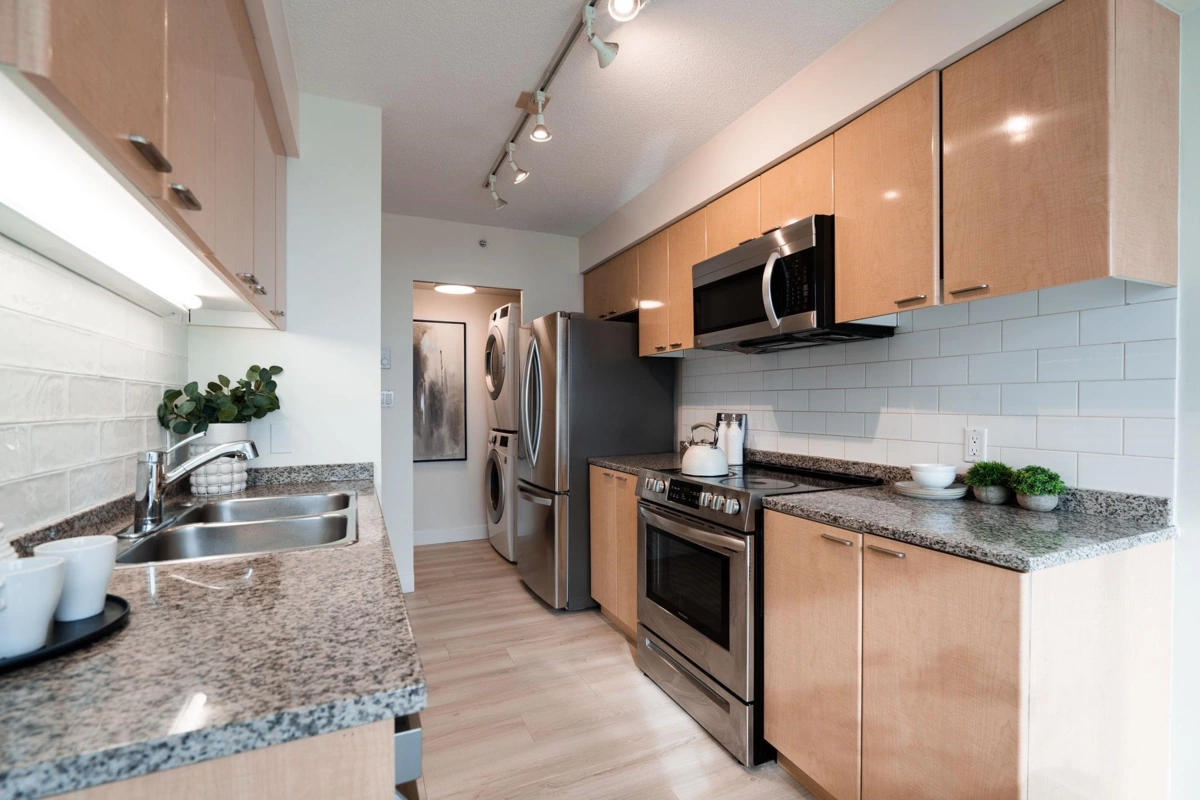 Bedroom 4 Photo of 2806 1288 W Georgia Street, Vancouver, BC