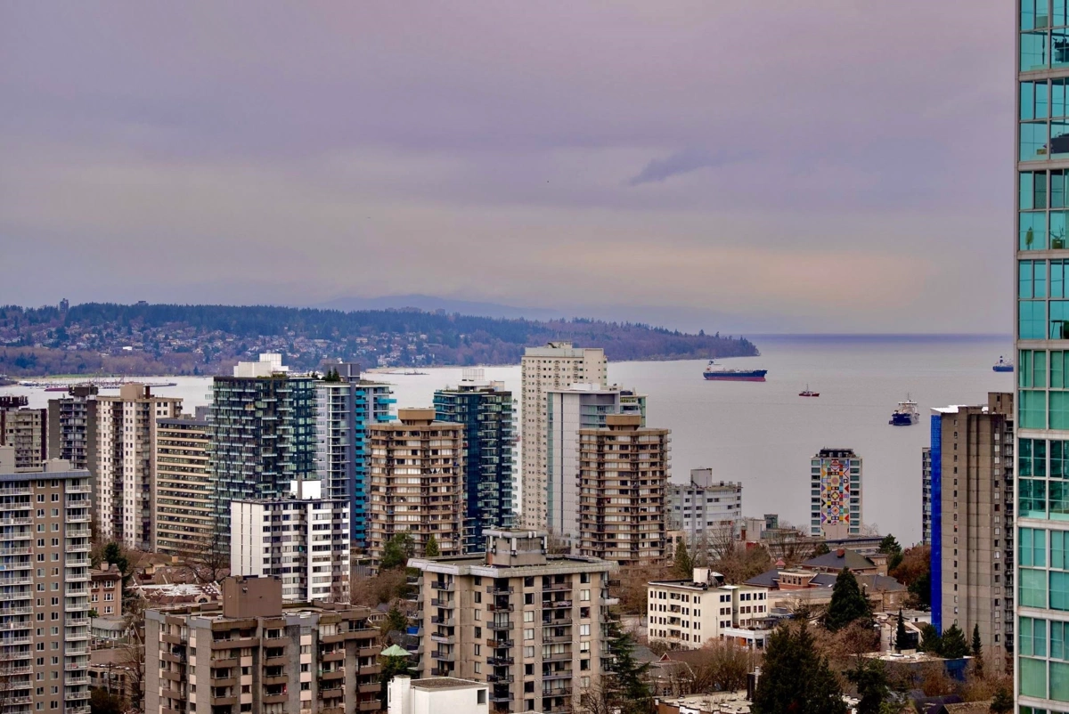 Exterior Rear Photo of 2806 1288 W Georgia Street, Vancouver, BC