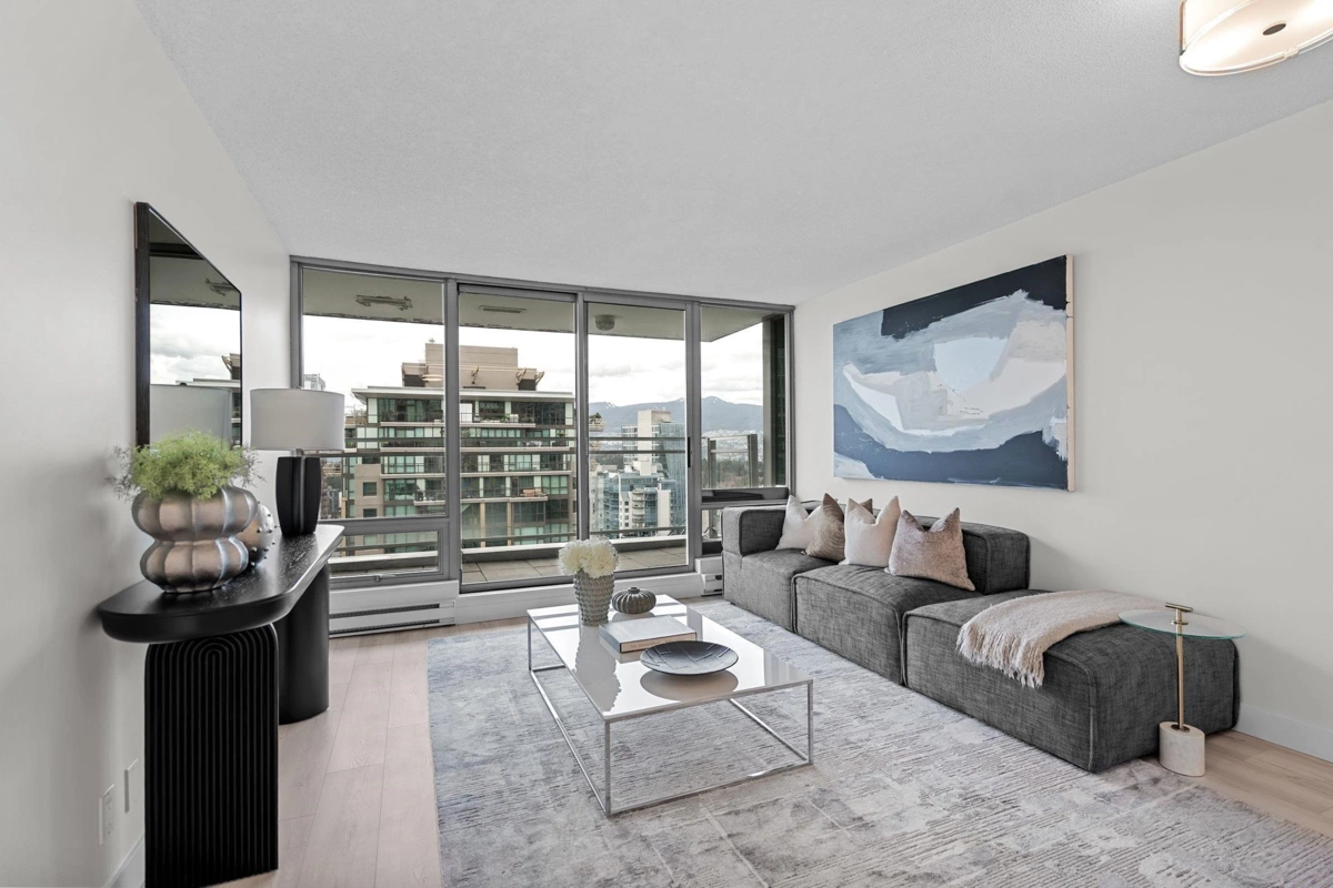 Family Room Photo of 2806 1288 W Georgia Street, Vancouver, BC