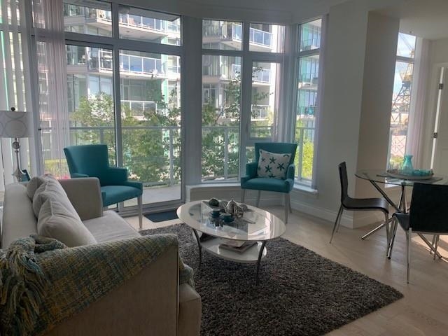 Living Room Photo of 203 185 Victory Ship Way, North Vancouver, BC