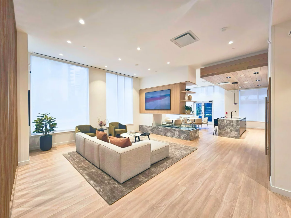 Living Room Photo of 3609 6468 Willingdon Avenue, Burnaby, BC