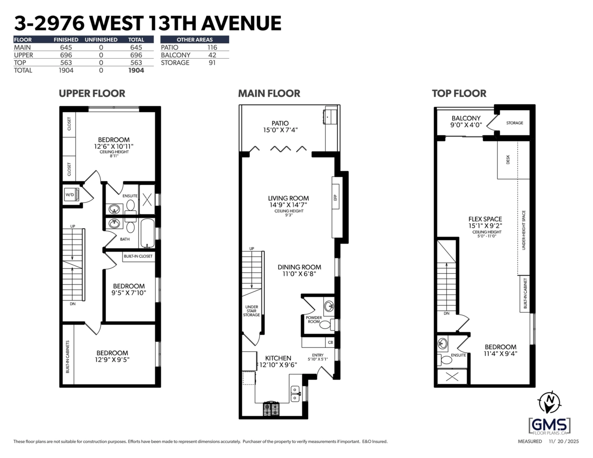 Garage Interior Photo of 3 2976 W 13th Avenue, Vancouver, BC