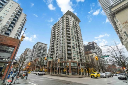 Aerial View of 613 1082 Seymour Street, Vancouver, BC