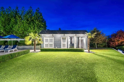 Aerial View of 614 Lowry Lane, North Vancouver, BC
