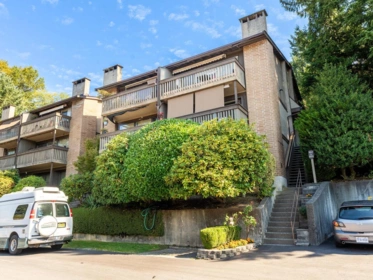Front exterior of 1039 Old Lillooet Road, North Vancouver, BC
