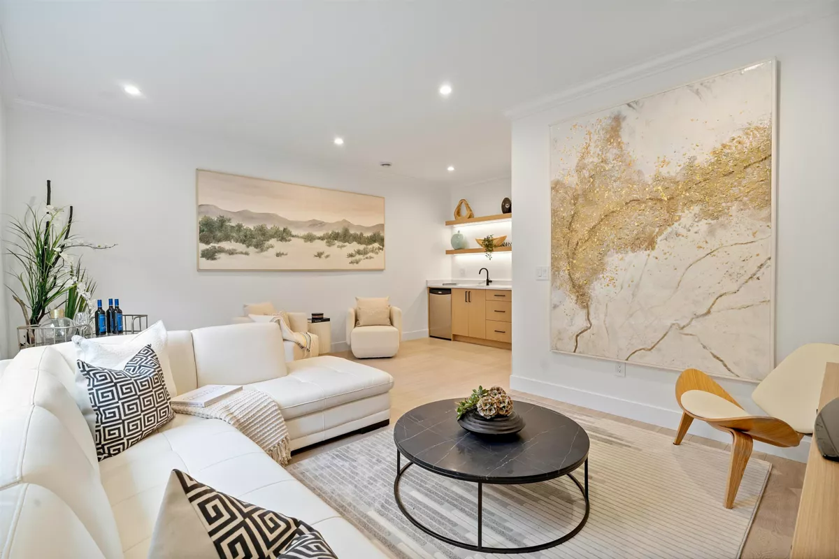 Family Room Photo of 4 9340 General Currie Road, Richmond, BC