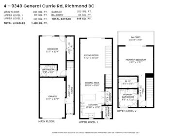 Entry Foyer Photo of 4 9340 General Currie Road, Richmond, BC