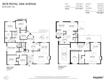 Loft / Bonus Room Photo of 3878 Royal Oak Avenue, Burnaby, BC