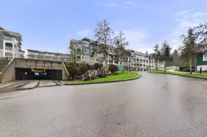 Aerial View of 408 16396 64 Avenue, Surrey, BC