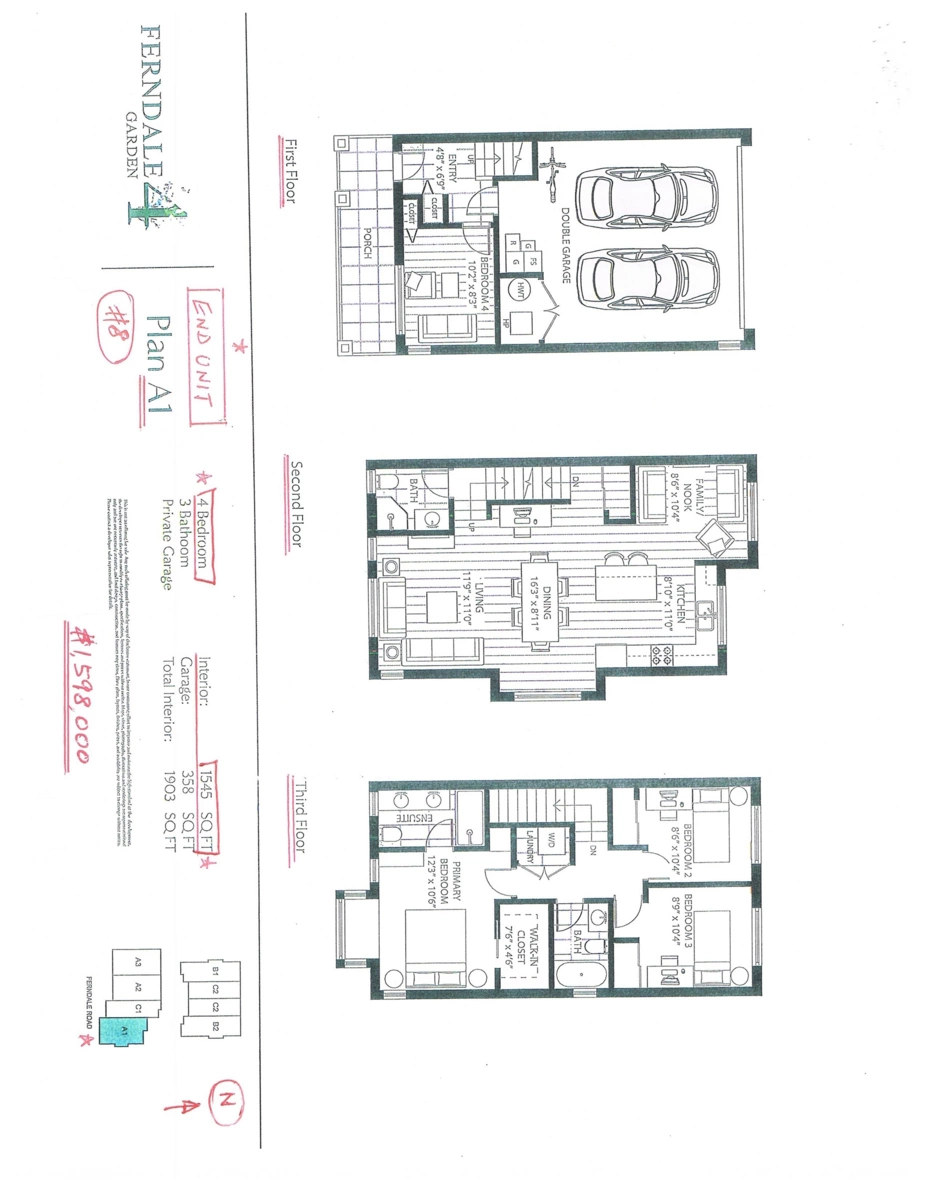 Dining Area Photo of 8 9331 Ferndale Road, Richmond, BC