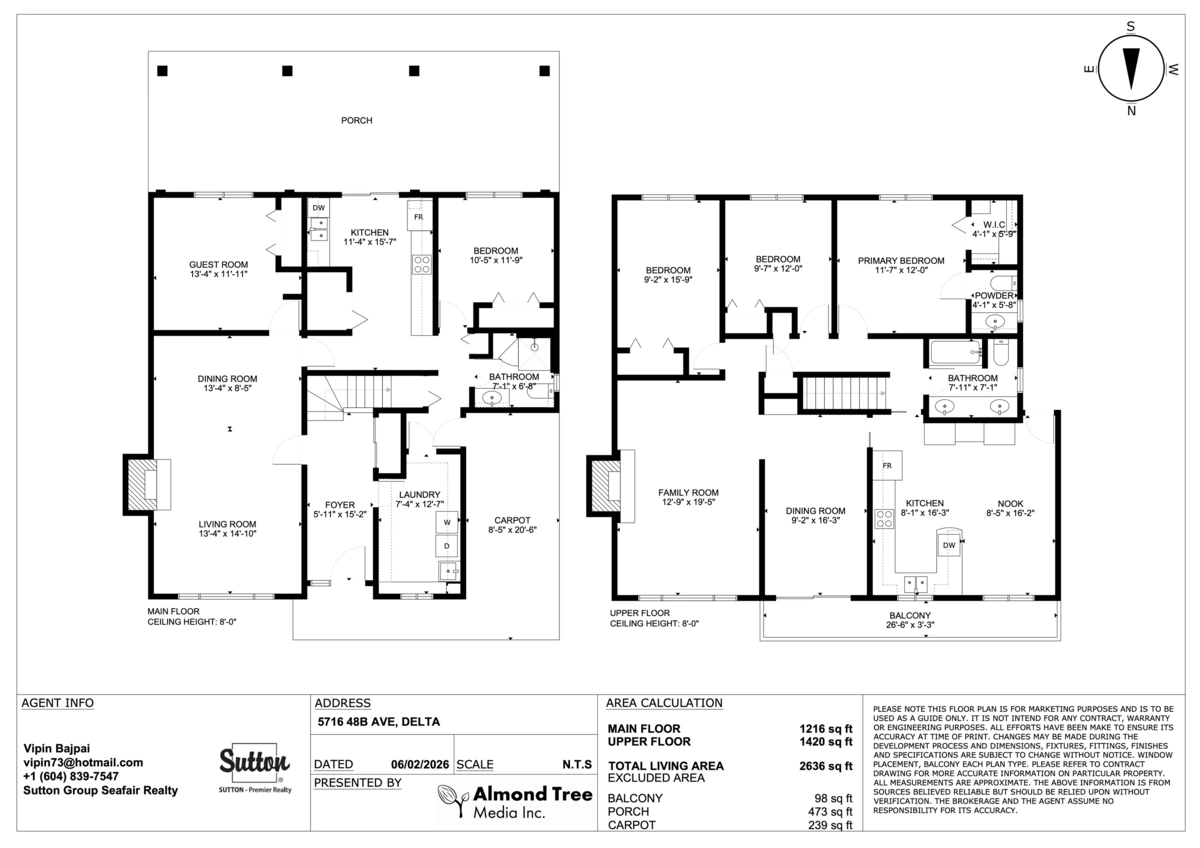 Front Yard Photo of 5716 48b Avenue, Delta, BC