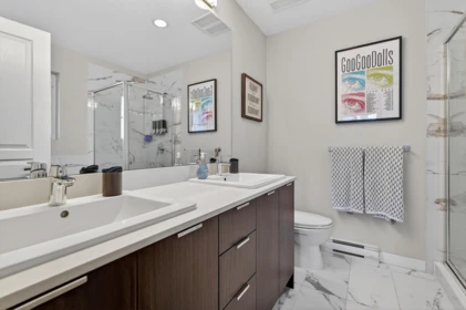 Powder Room Photo of 20 5550 Admiral Way, Ladner, BC
