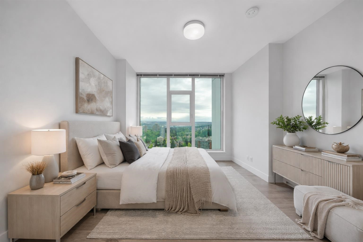 Living Room Photo of 3408 7358 Edmonds Street, Burnaby, BC