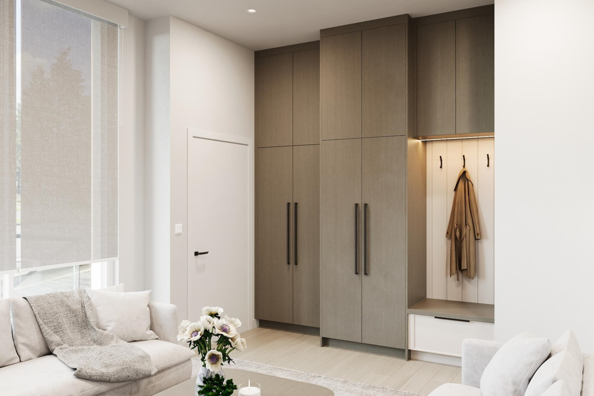 Family Room Photo of 4 1541 Willingdon Avenue, Burnaby, BC