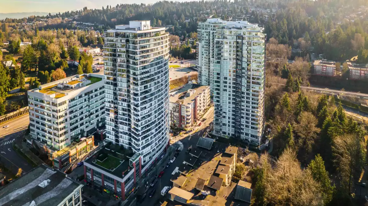 Entry Foyer Photo of 708 110 Brew Street, Port Moody, BC