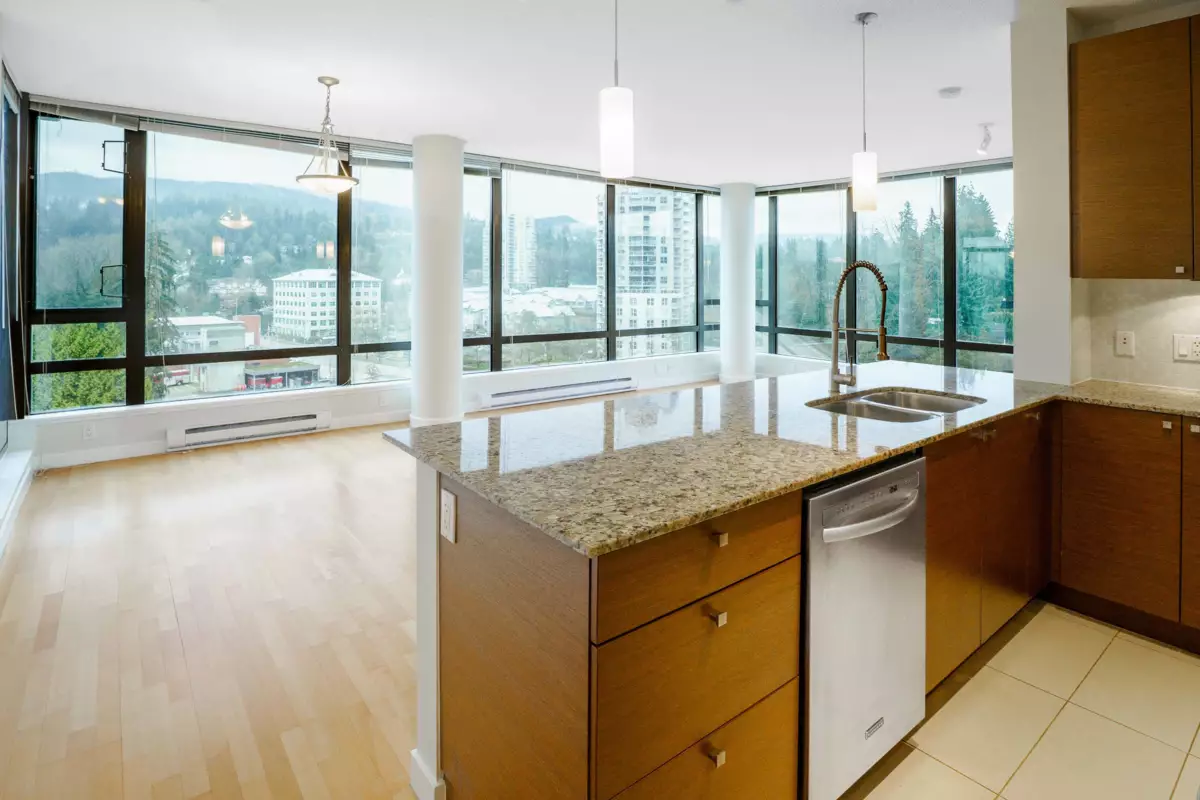 Family Room Photo of 708 110 Brew Street, Port Moody, BC