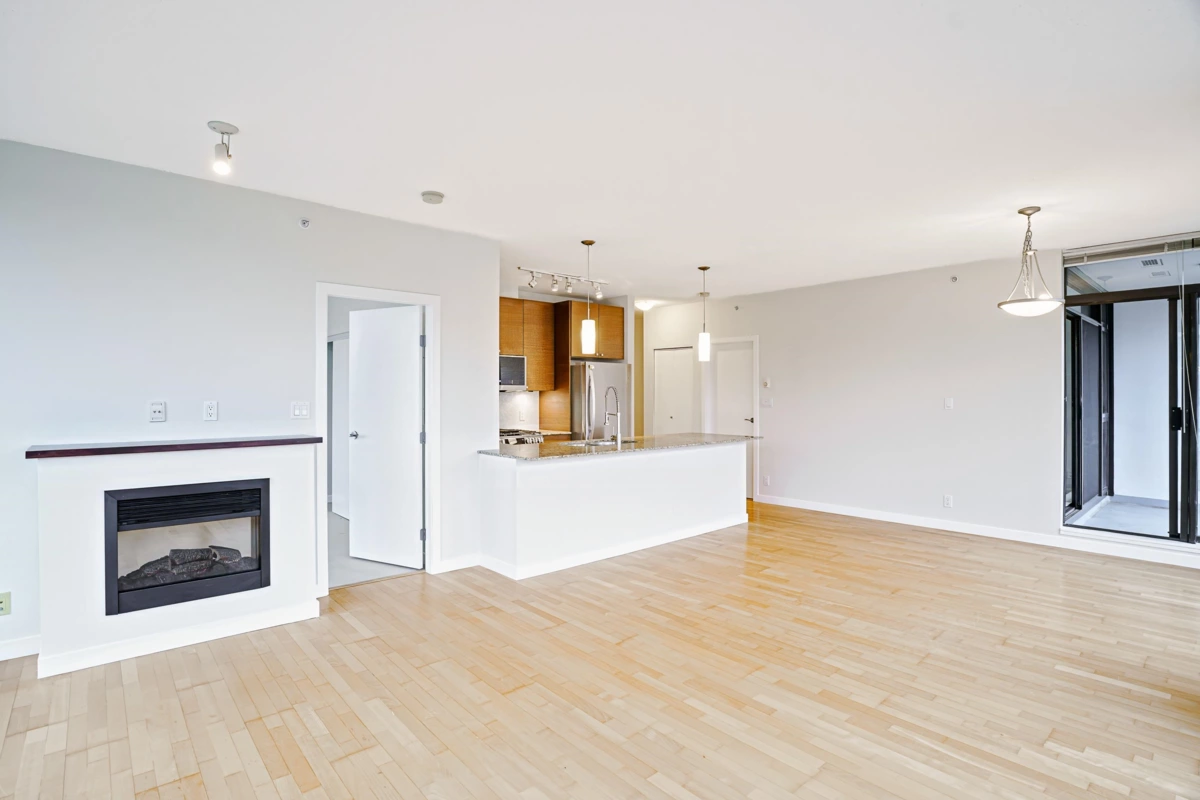 Kitchen Island Photo of 708 110 Brew Street, Port Moody, BC