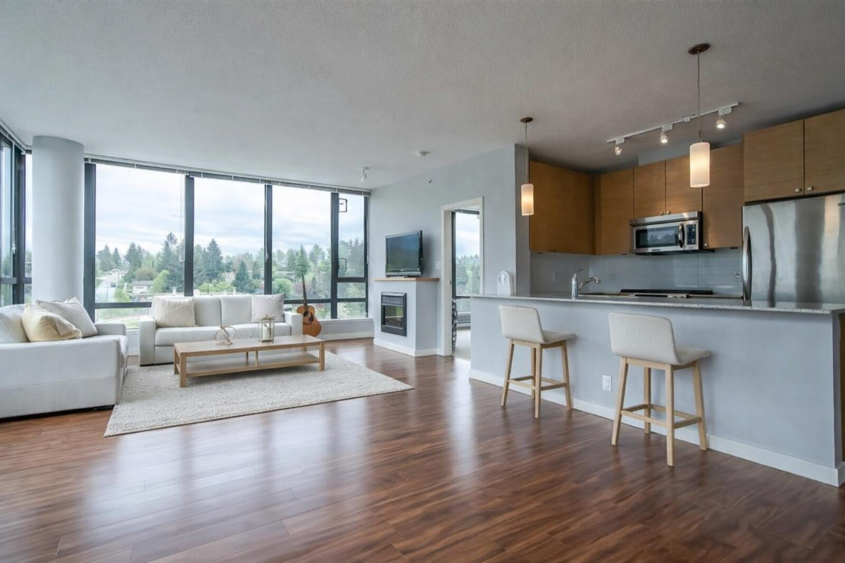 Dining Area Photo of 1408 110 Brew Street, Port Moody, BC