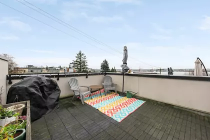 Outdoor Deck Photo of 147 St. Patricks Avenue, North Vancouver, BC