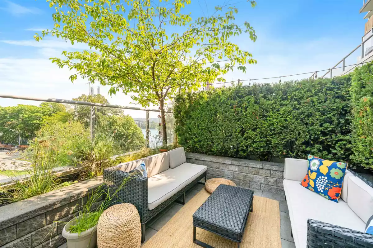 Outdoor Kitchen Photo of TH4 125 Columbia Street, New Westminster, BC