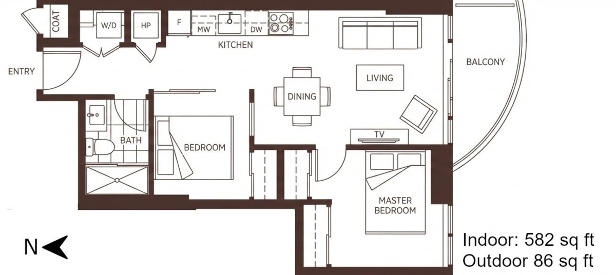 Primary Bathroom Photo of 507 13318 104 Avenue, Surrey, BC