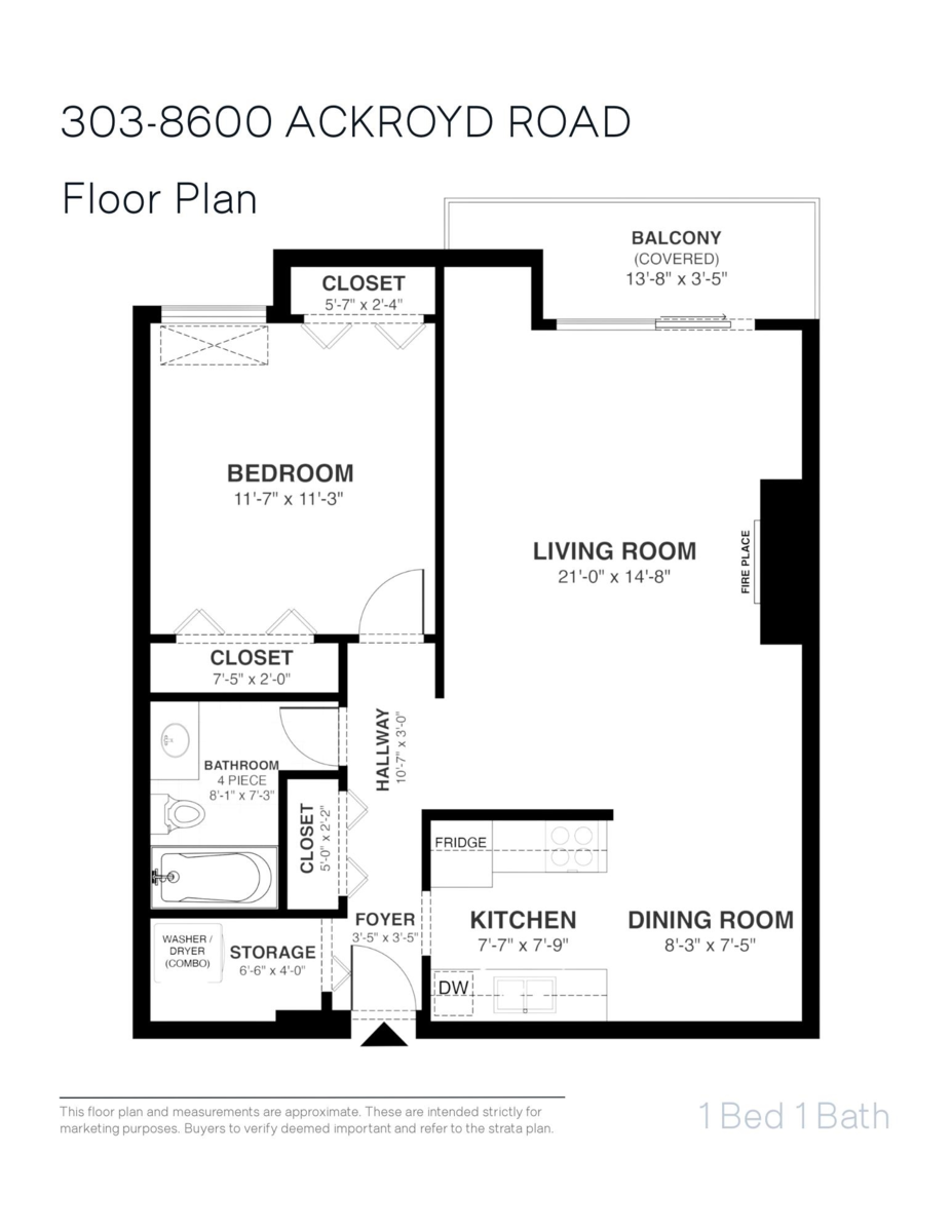 Backyard Photo of 303 8600 Ackroyd Road, Richmond, BC