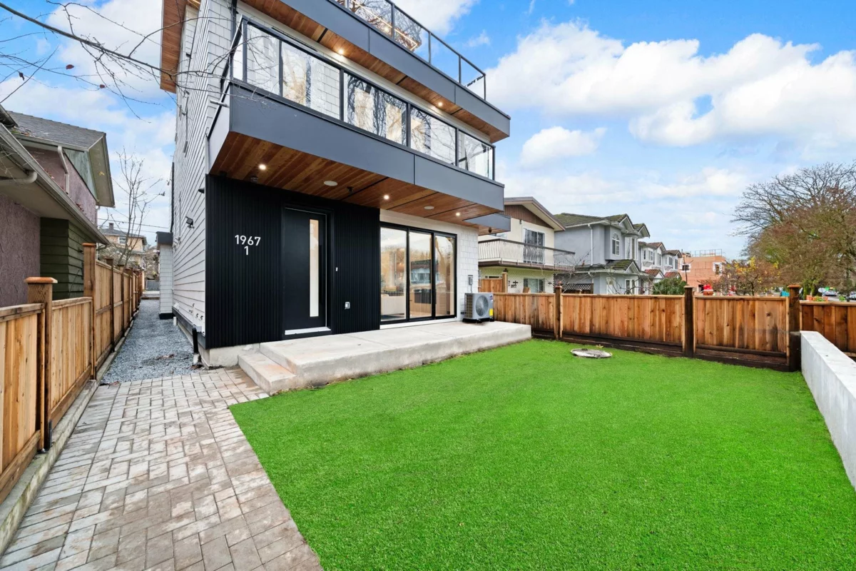 Aerial View of 1 1967 E 13th Avenue, Vancouver, BC