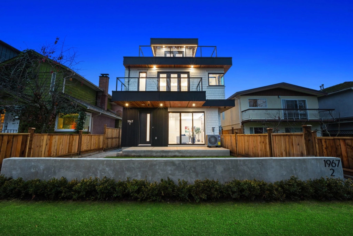 Exterior Front Photo of 1 1967 E 13th Avenue, Vancouver, BC