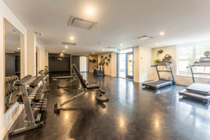 Basement Recreation Room Photo of 227 2635 King George Boulevard, Surrey, BC