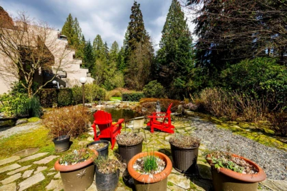 Outdoor Deck Photo of 303 1500 Ostler Court, North Vancouver, BC