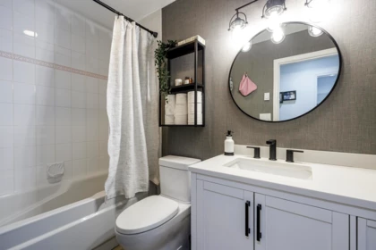 Powder Room Photo of 303 1500 Ostler Court, North Vancouver, BC