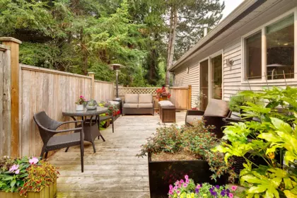 Outdoor Deck Photo of 104 1744 128 Street, Surrey, BC