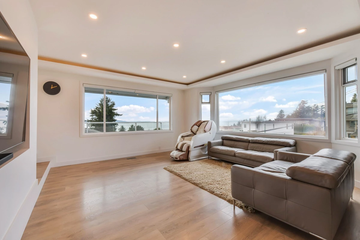 Living Room Photo of 1388 Kerfoot Road, White Rock, BC