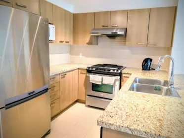 Kitchen Island Photo of 235 9500 Odlin Road, Richmond, BC