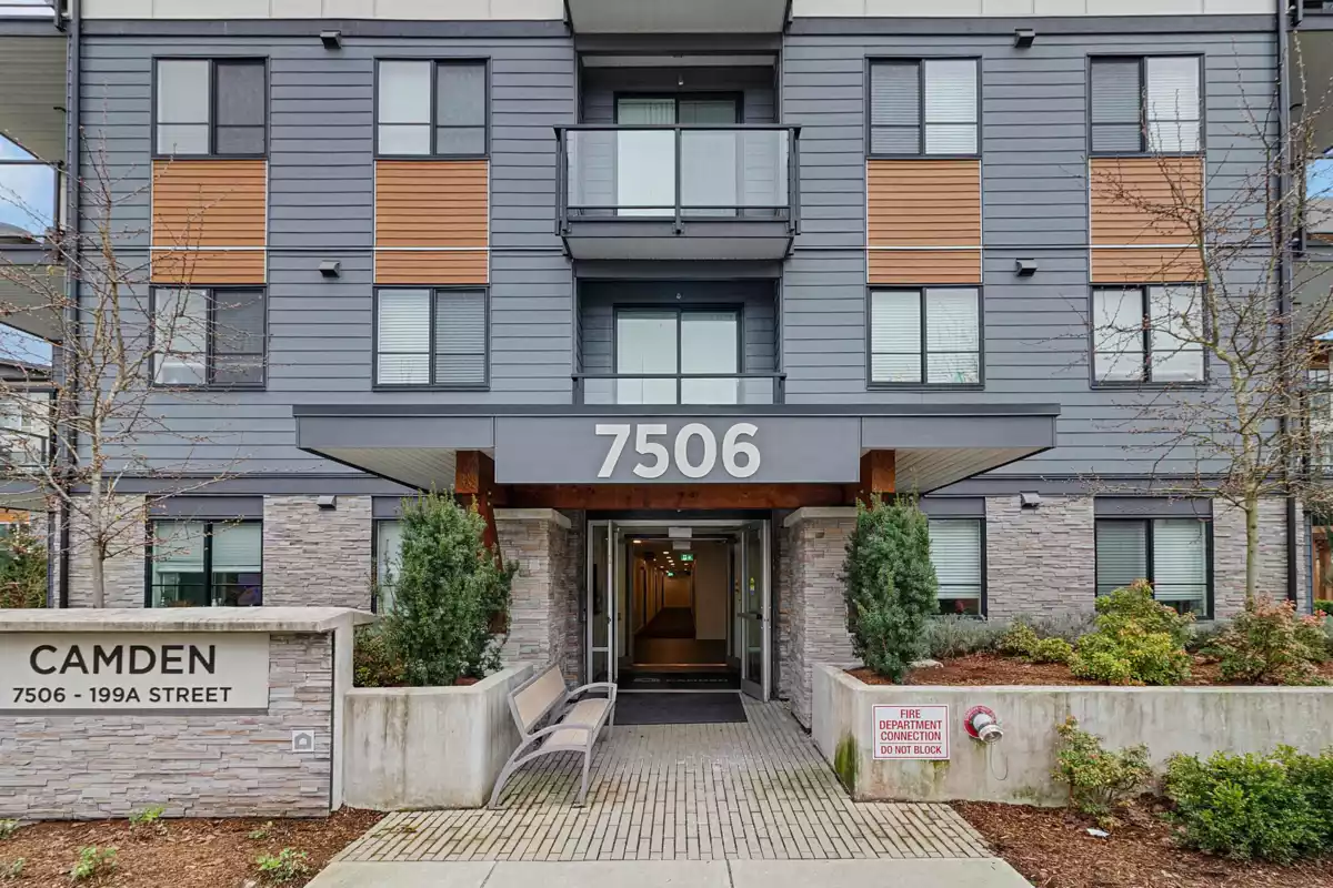 Exterior Rear Photo of 327 7506 199a Street, Langley, BC