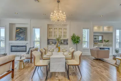 Kitchen Island Photo of 7102 Bridge Street, Richmond, BC