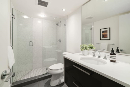 Guest Bathroom Photo of 105 518 Moberly Road, Vancouver, BC