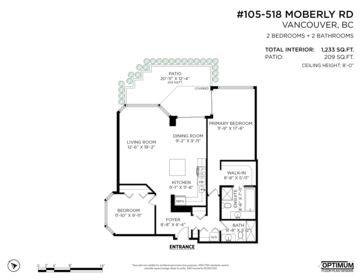 Office / Den Photo of 105 518 Moberly Road, Vancouver, BC