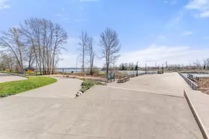 Aerial View of 302 6168 London Road, Richmond, BC