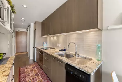 Basement Recreation Room Photo of 302 6168 London Road, Richmond, BC