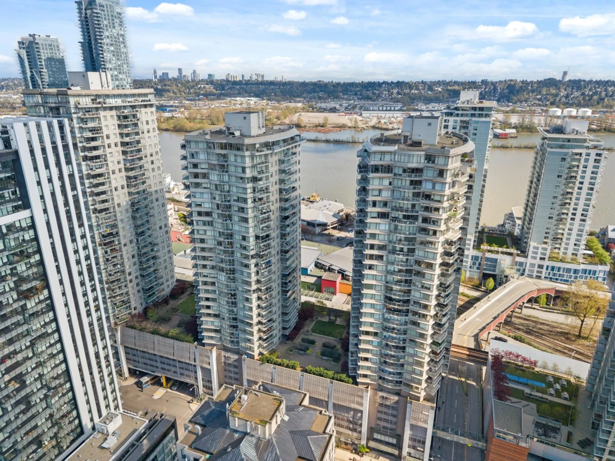 Exterior Rear Photo of 3503 888 Carnarvon Street, New Westminster, BC