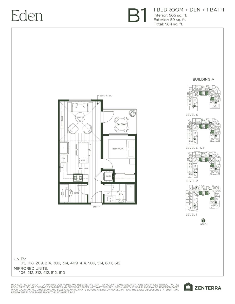 Exterior Rear Photo of A309 19936 77 Avenue, Langley, BC