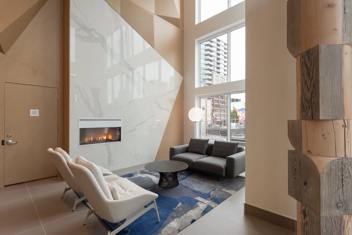 Living Room Photo of 3604 680 Quayside Drive, New Westminster, BC