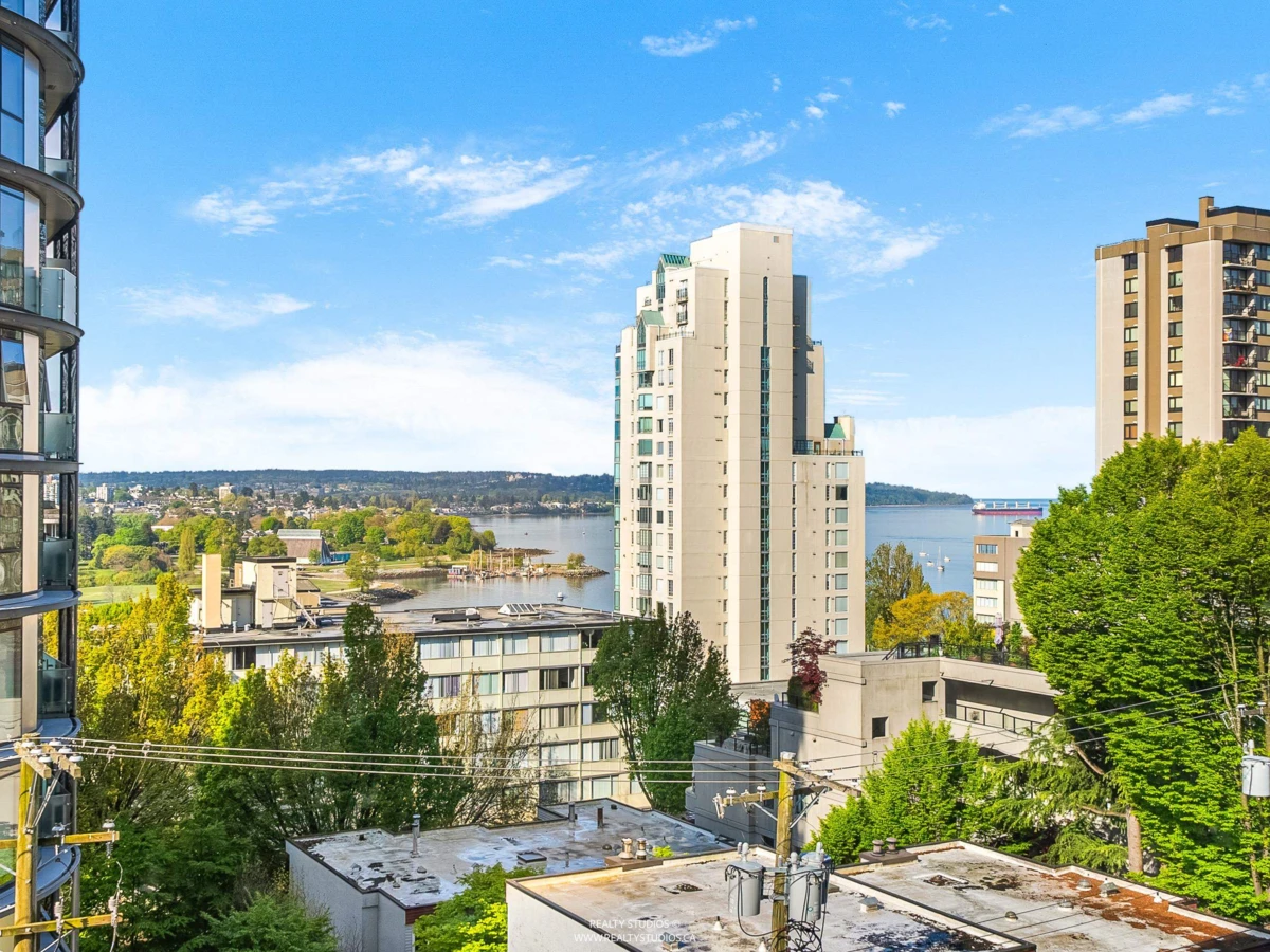 Exterior Rear Photo of 501 1250 Burnaby Street, Vancouver, BC