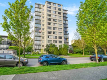 Aerial View of 501 1250 Burnaby Street, Vancouver, BC