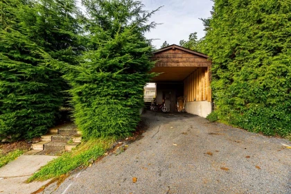 Aerial View of 4377 Mountain Highway, North Vancouver, BC