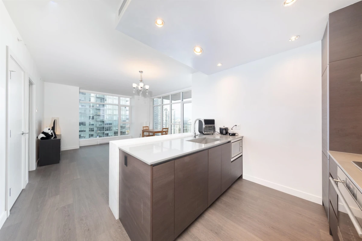 Living Room Photo of 2110 4670 Assembly Way, Burnaby, BC