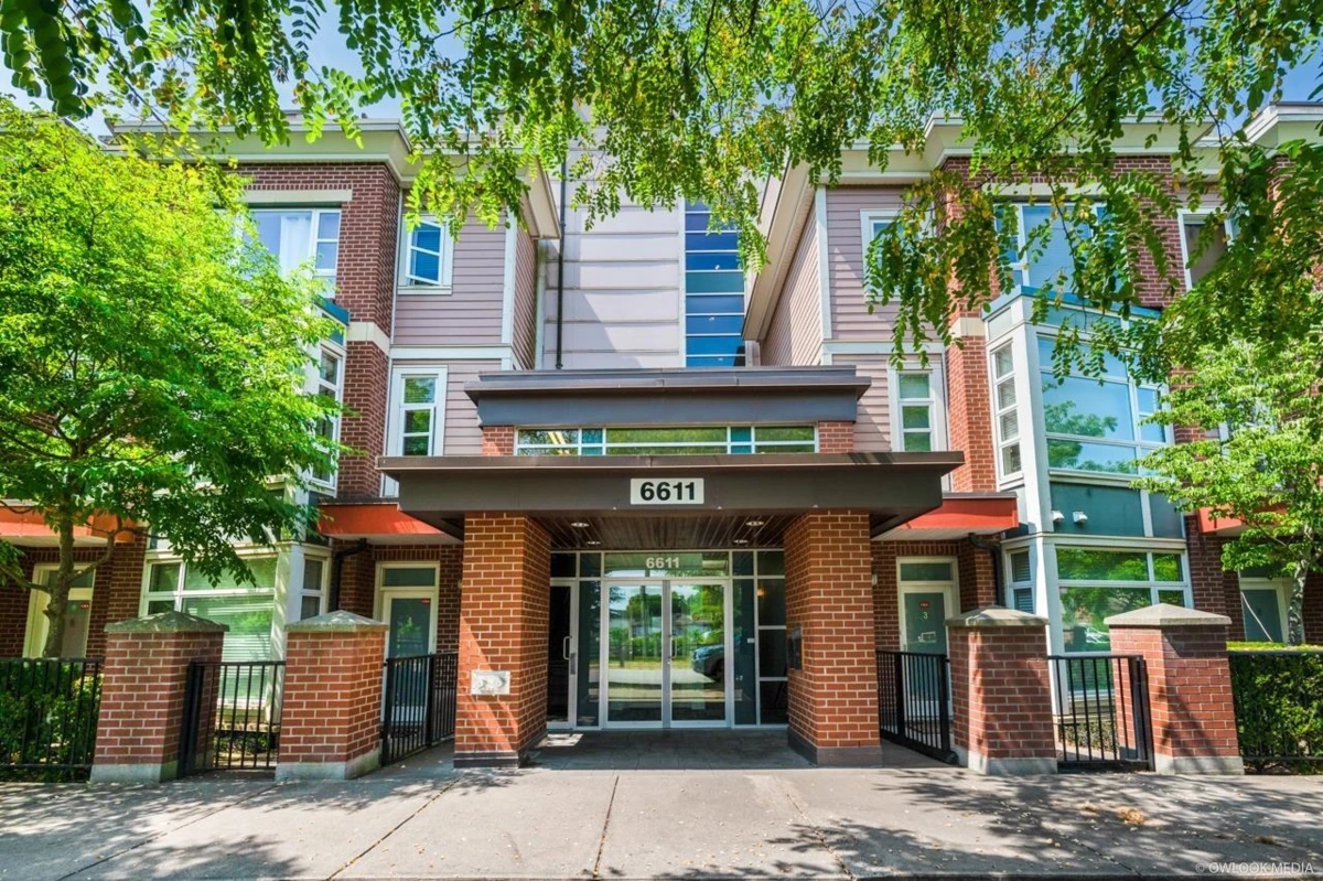 Exterior Rear Photo of 310 6611 Eckersley Road, Richmond, BC