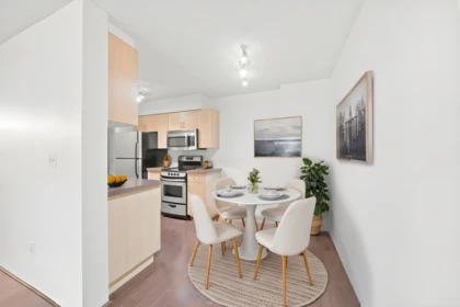 Kitchen Island Photo of 205 1585 E 4th Avenue, Vancouver, BC
