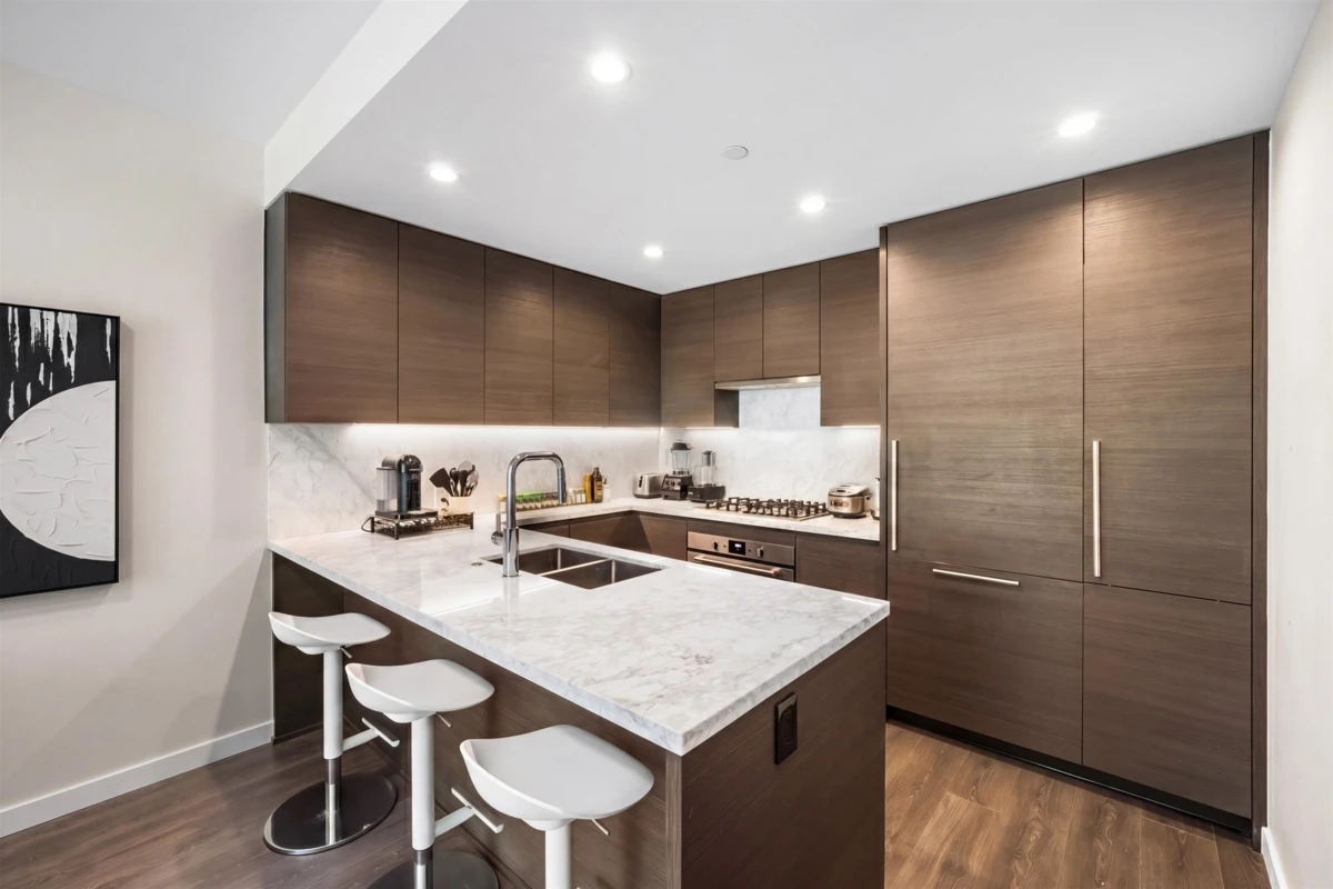 Dining Area Photo of 405 308 Morrissey Road, Port Moody, BC